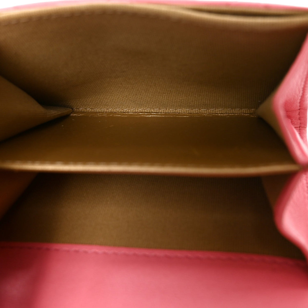 Quilted Lambskin Handbag - Pink