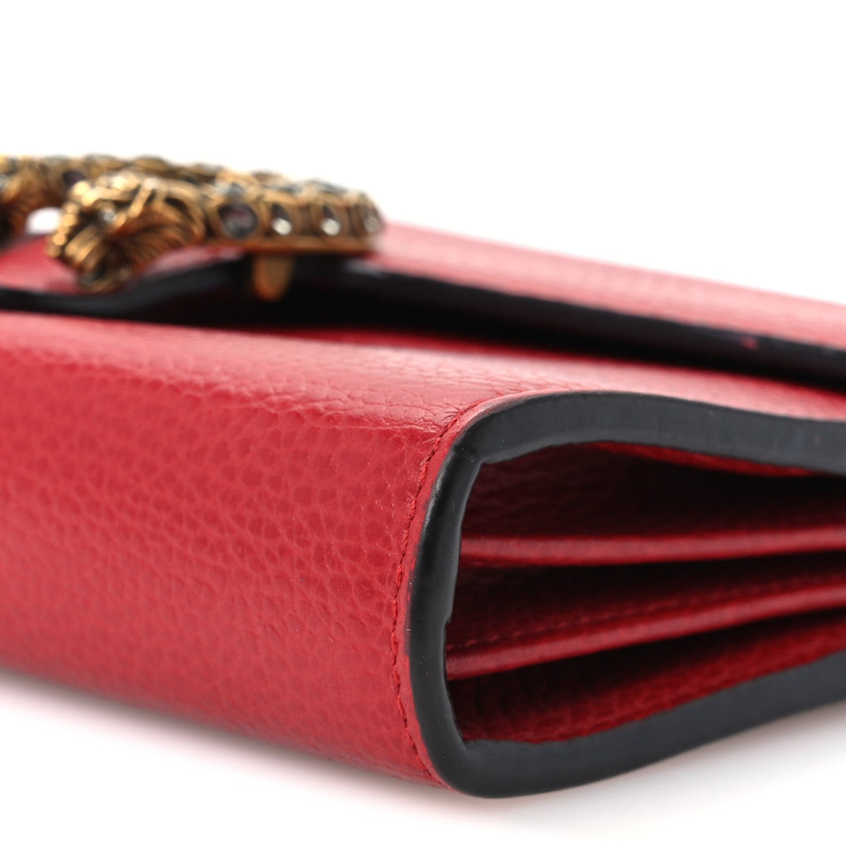 Mini Calfskin Wallet Bag - Red