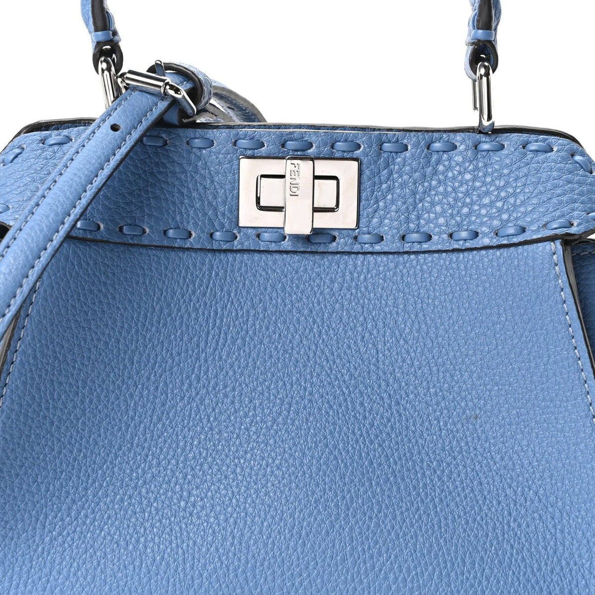 Mini Satchel Bag - Blue