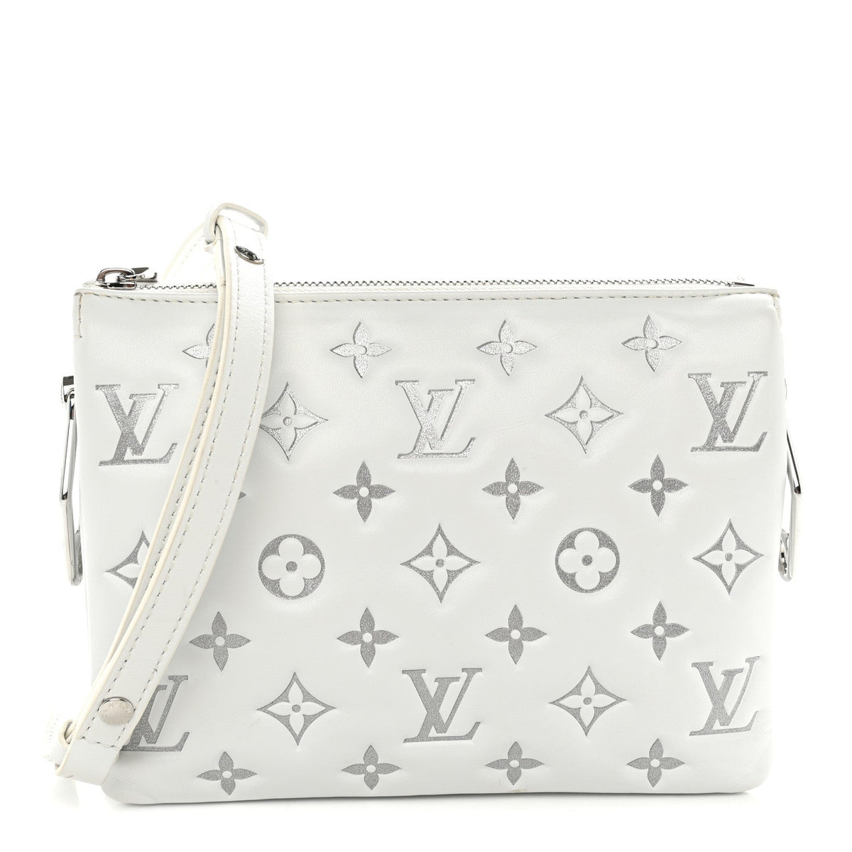 Lambskin Handbag - White