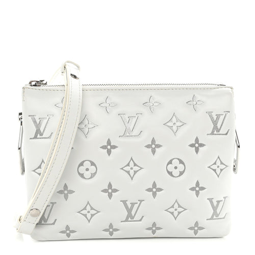 Lambskin Handbag - White