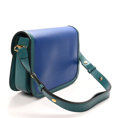 Calfskin Shoulder Bag - Blue