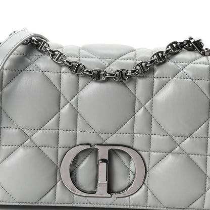 Medium Calfskin Handbag - Grey