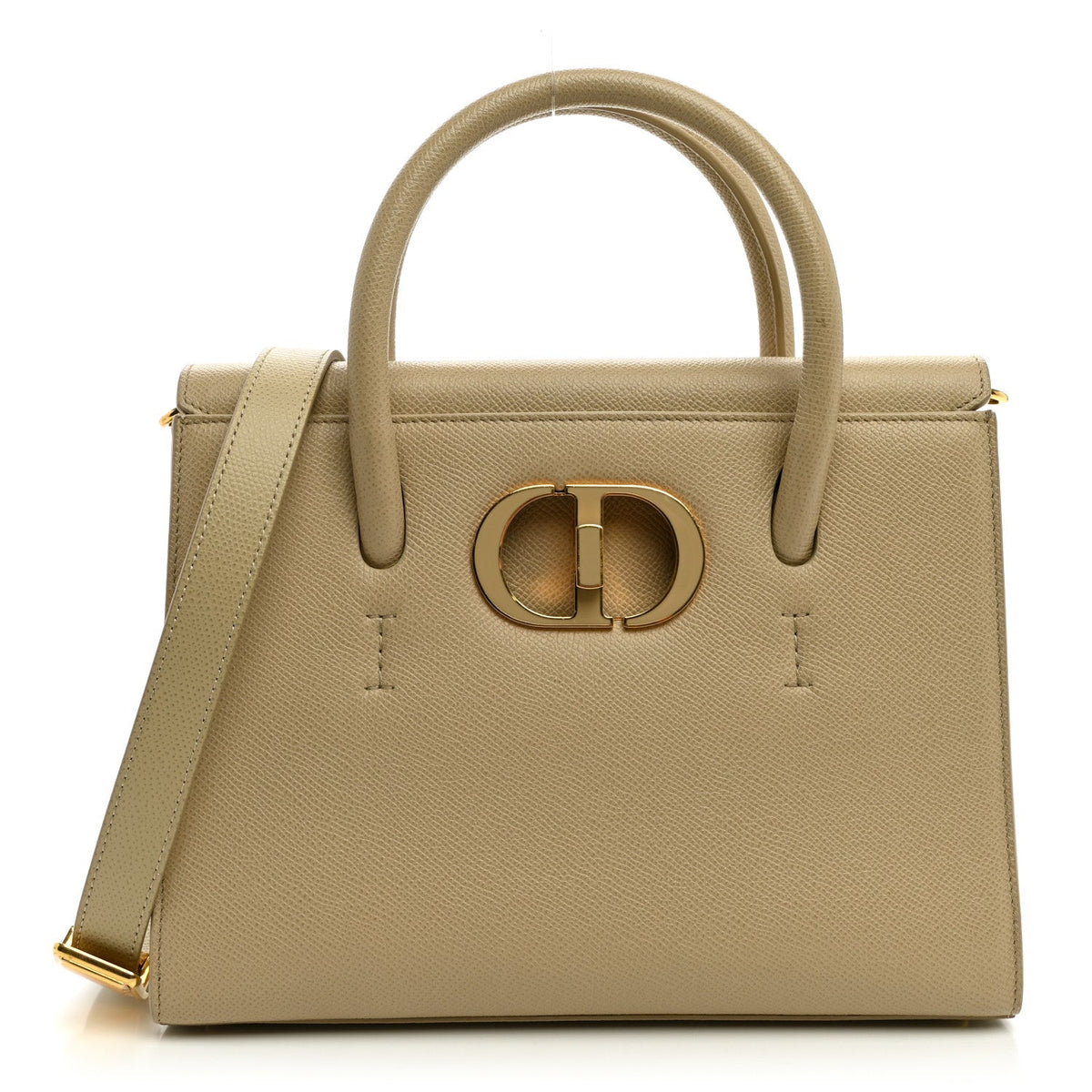 Calfskin Tote Bag - Beige