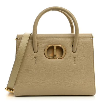 Calfskin Tote Bag - Beige