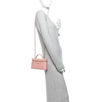 Calfskin Handbag - Pink