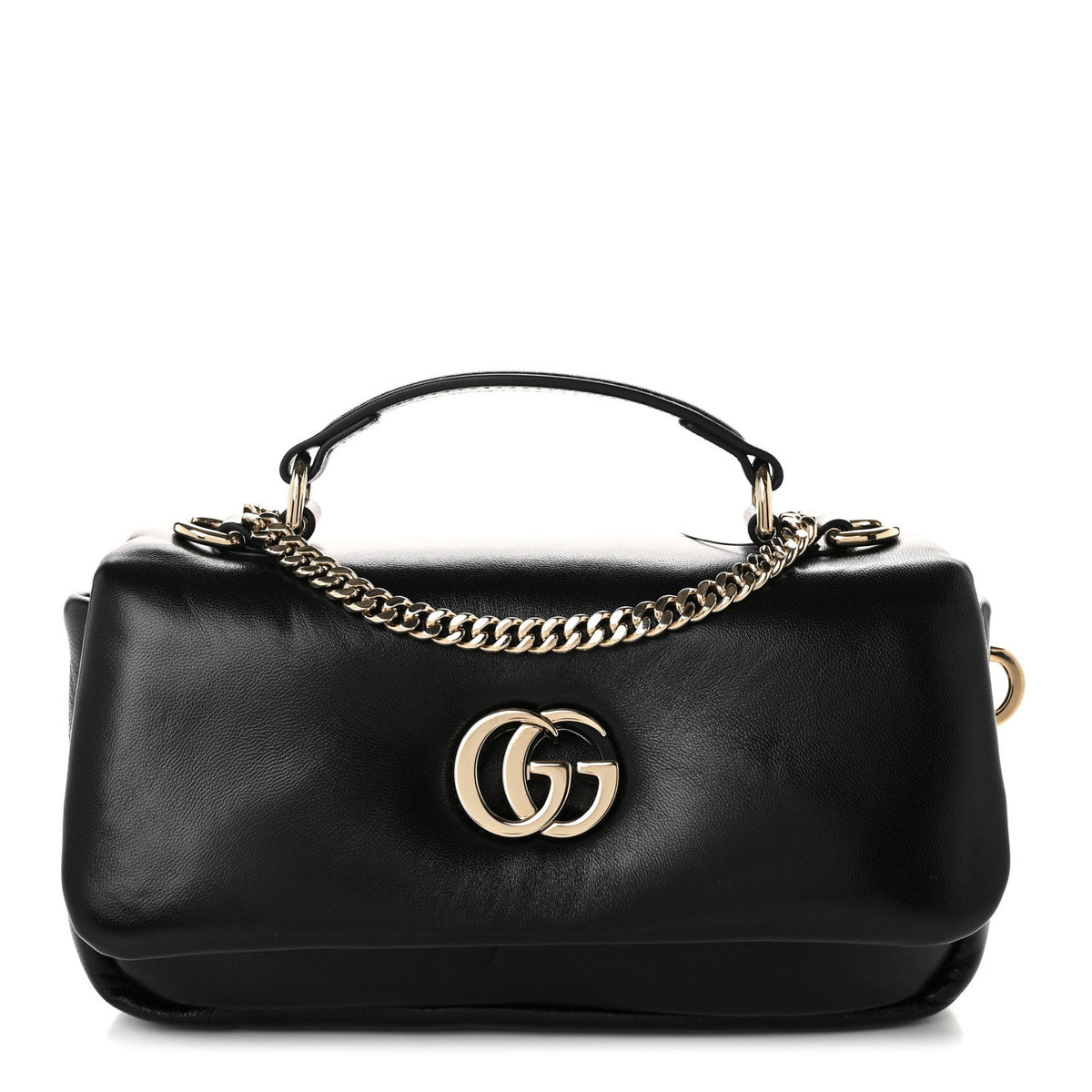 Mini Lambskin Shoulder Bag - White