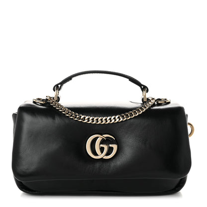 Mini Lambskin Shoulder Bag - White