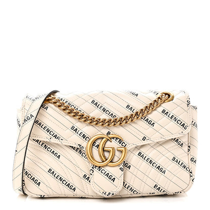 Small Calfskin Shoulder Bag - White