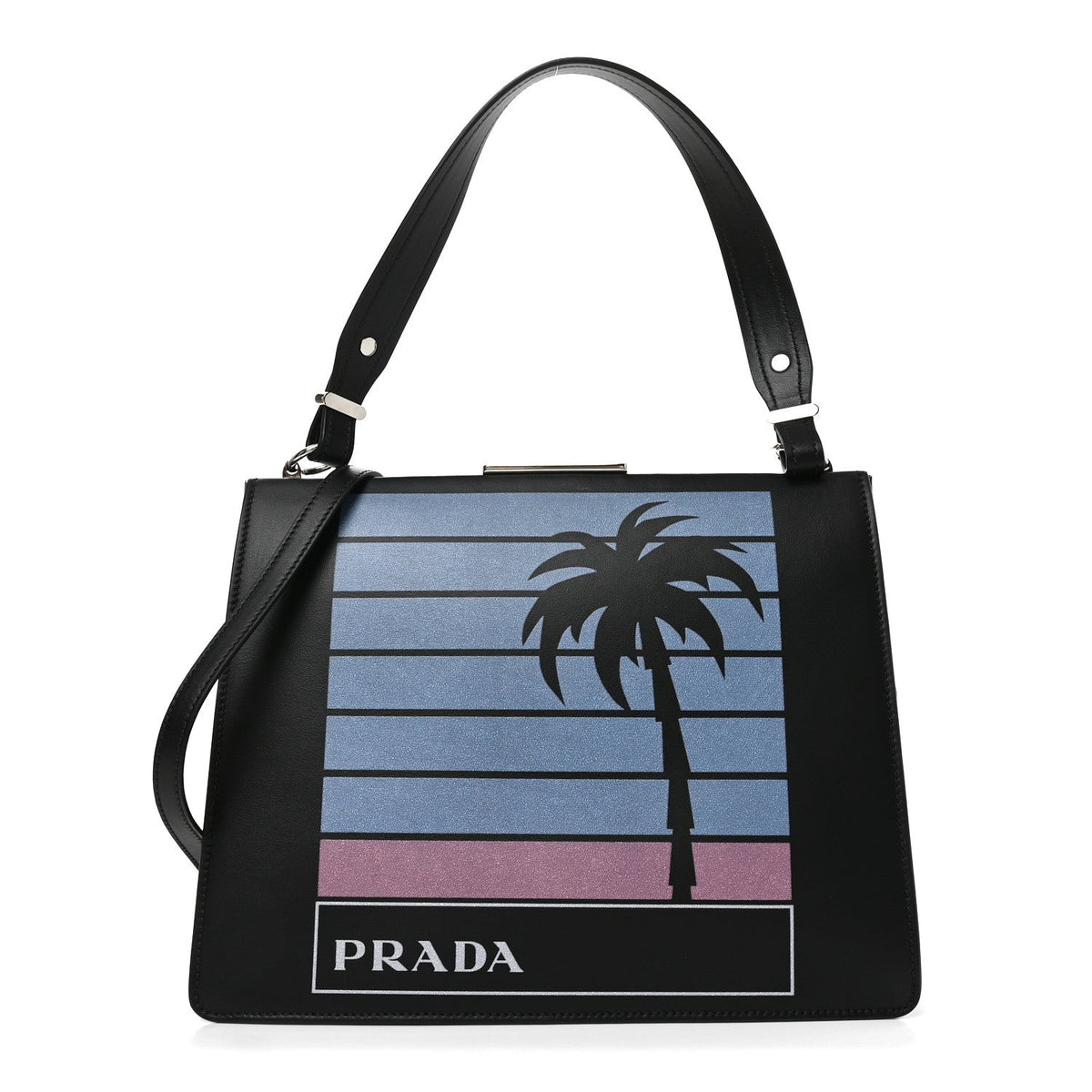 Calfskin Handbag - Black