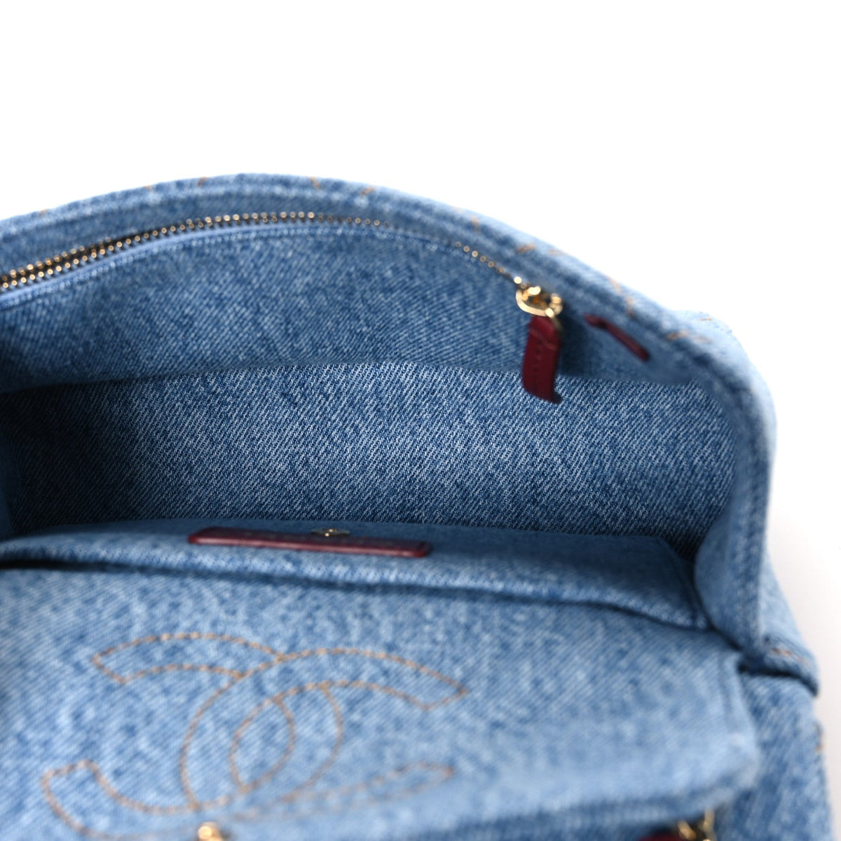 Mini Flap Shoulder Bag - Blue