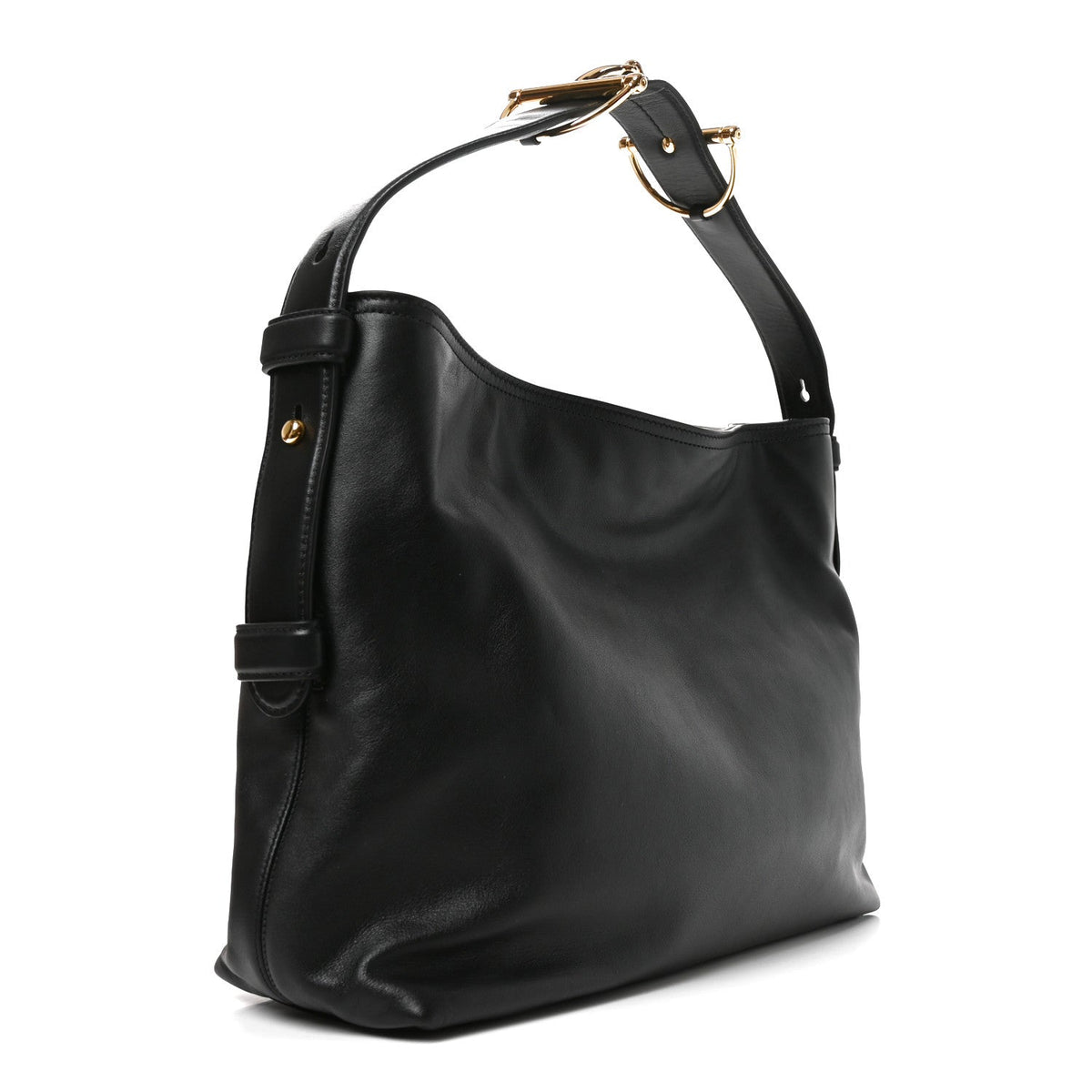 Medium Calfskin Tote Bag - Black