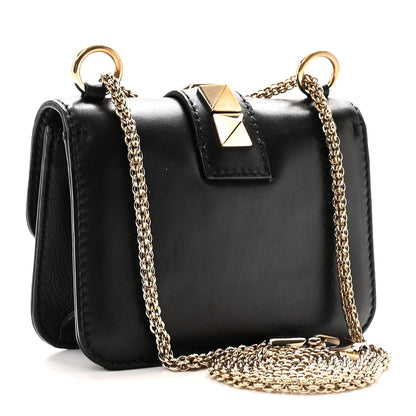 Mini Flap Shoulder Bag - Black