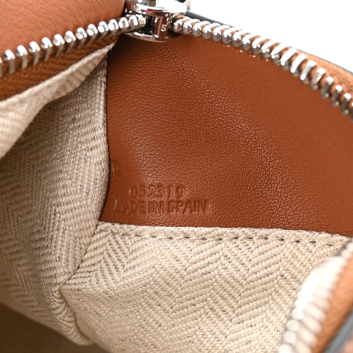 Small Calfskin Handbag - Tan