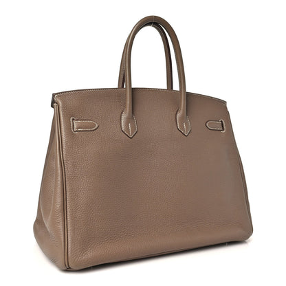 Togo Birkin 35 Etoupe Handbag