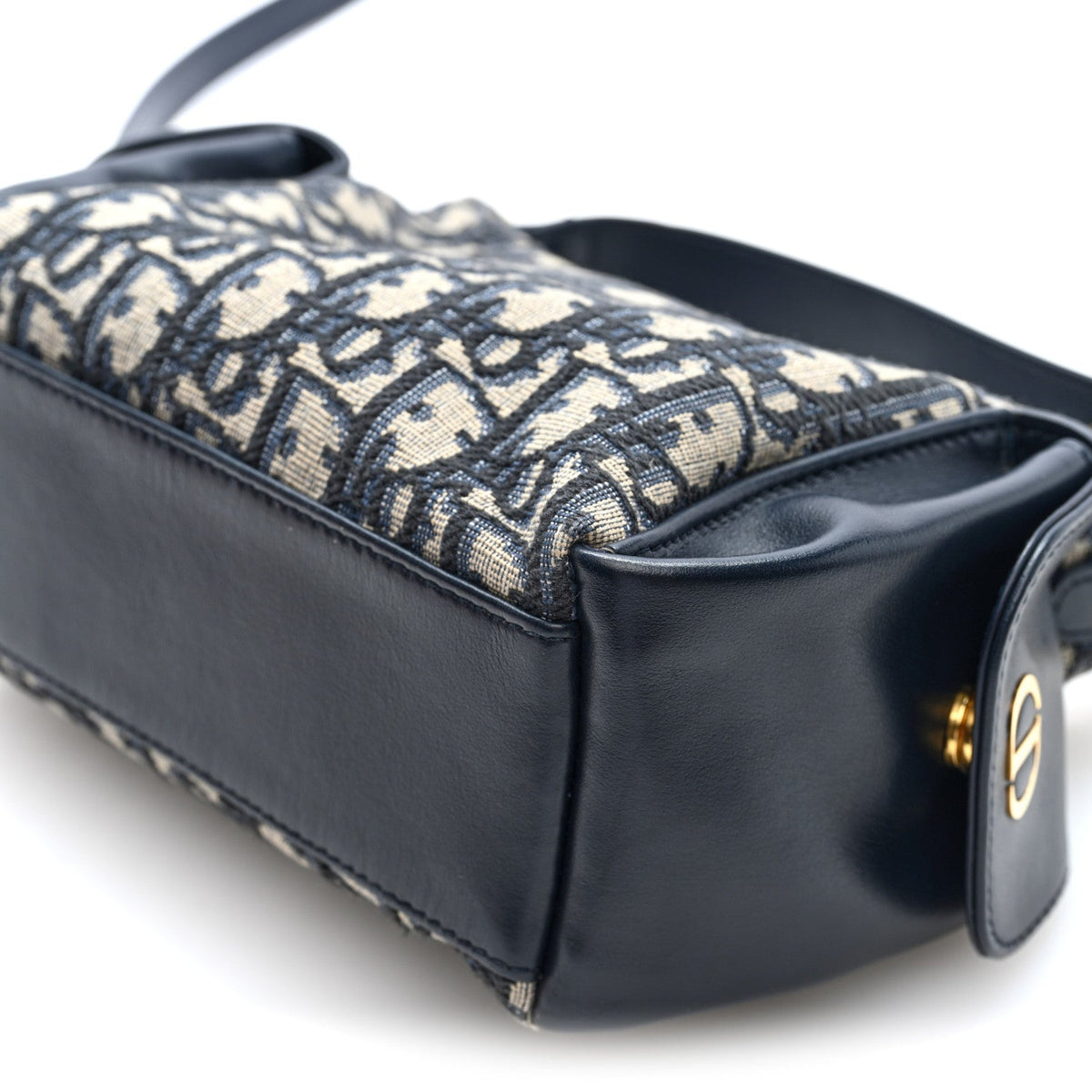 Mini Calfskin Handbag - Blue