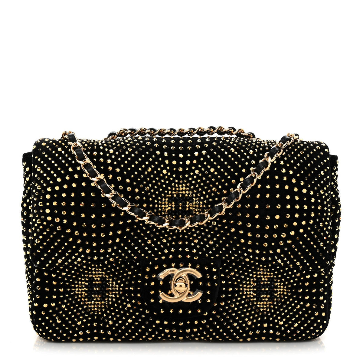 Flap Shoulder Bag - Black
