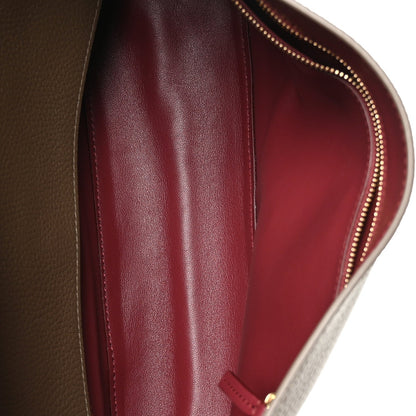 Small Calfskin Flap Shoulder Bag