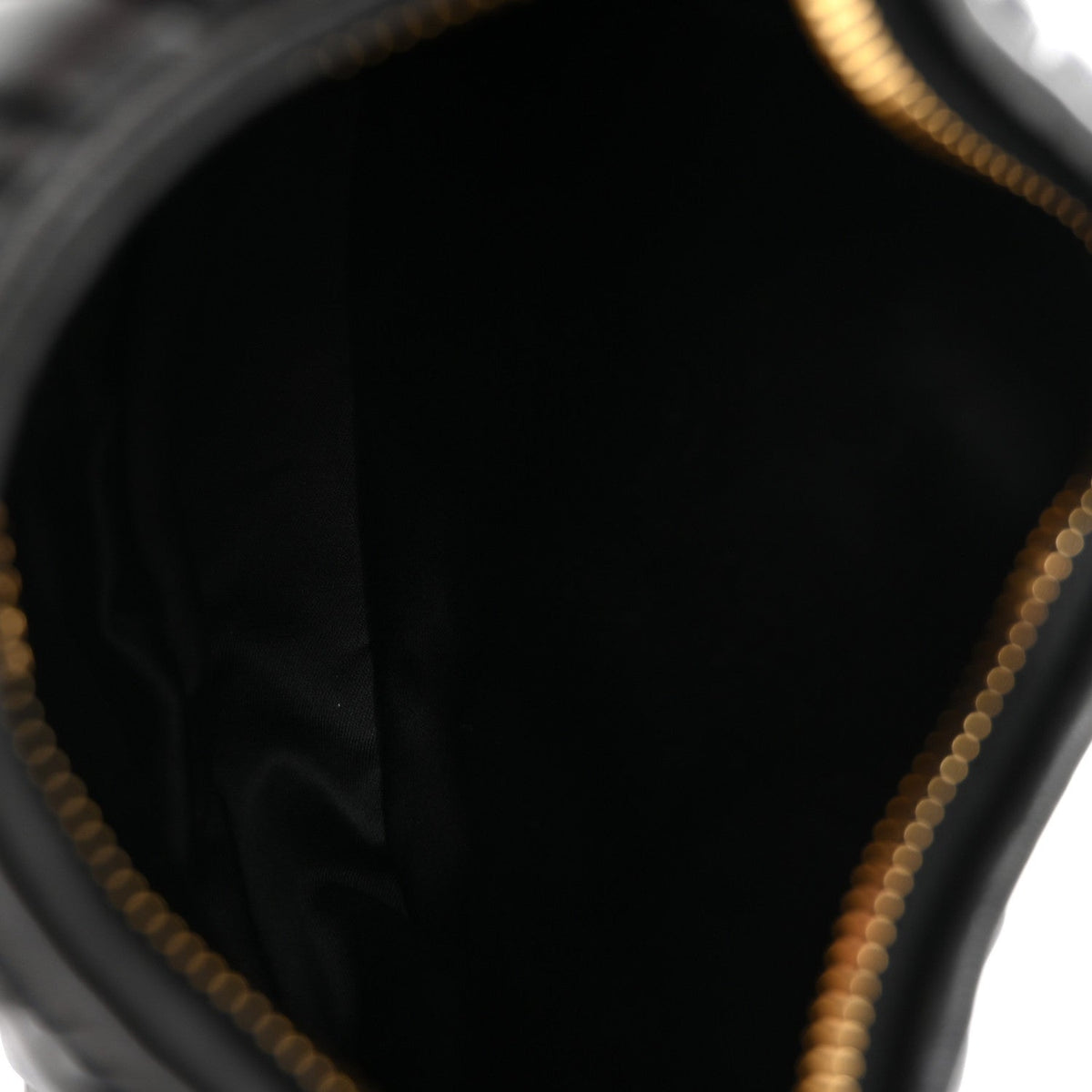 Small Nappa Hobo Bag - Black