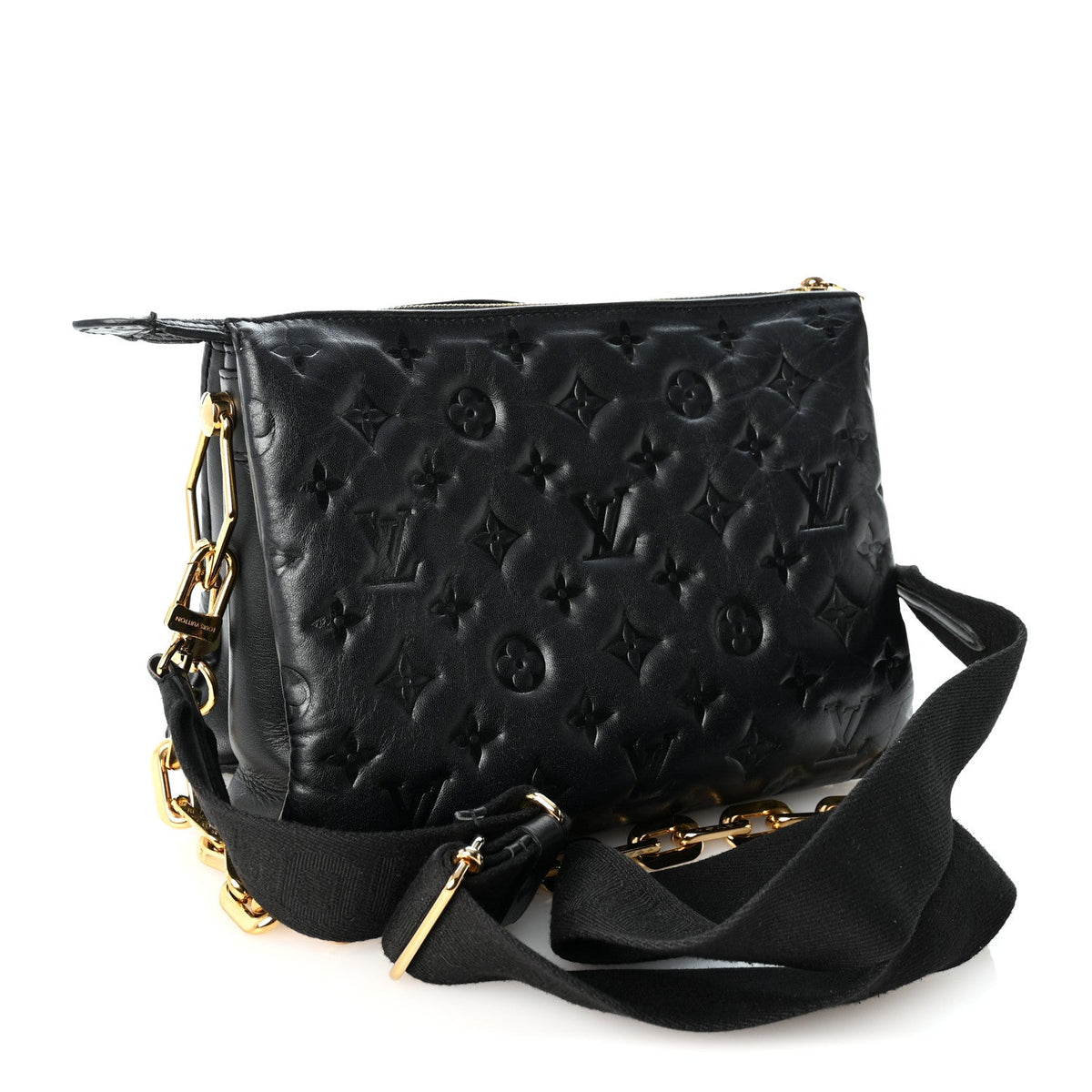 Lambskin Handbag - Black