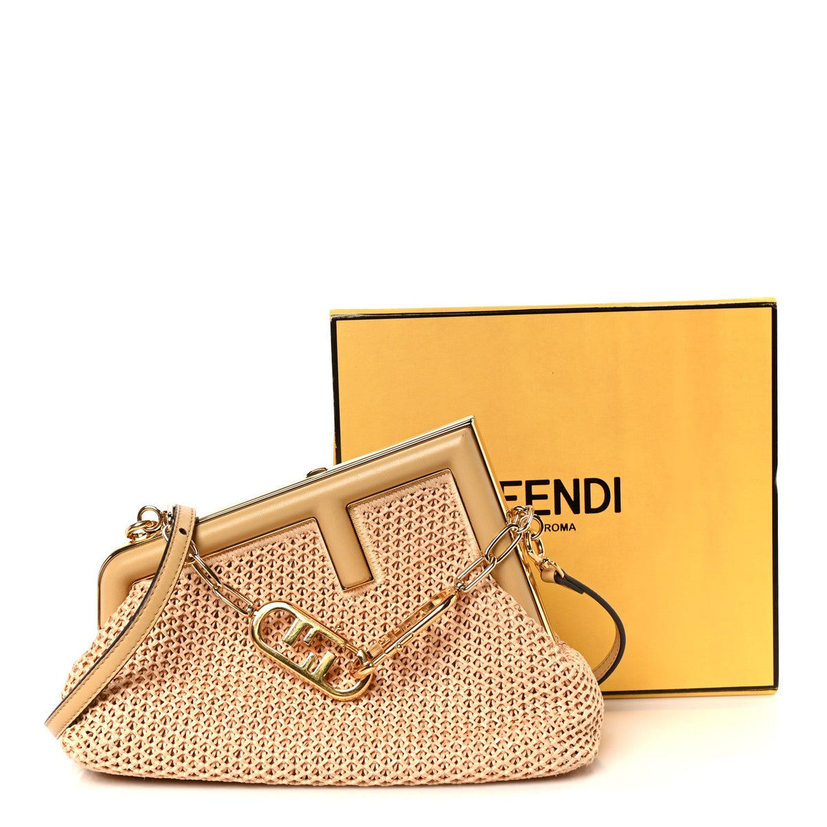 Small Nappa Handbag - Natural