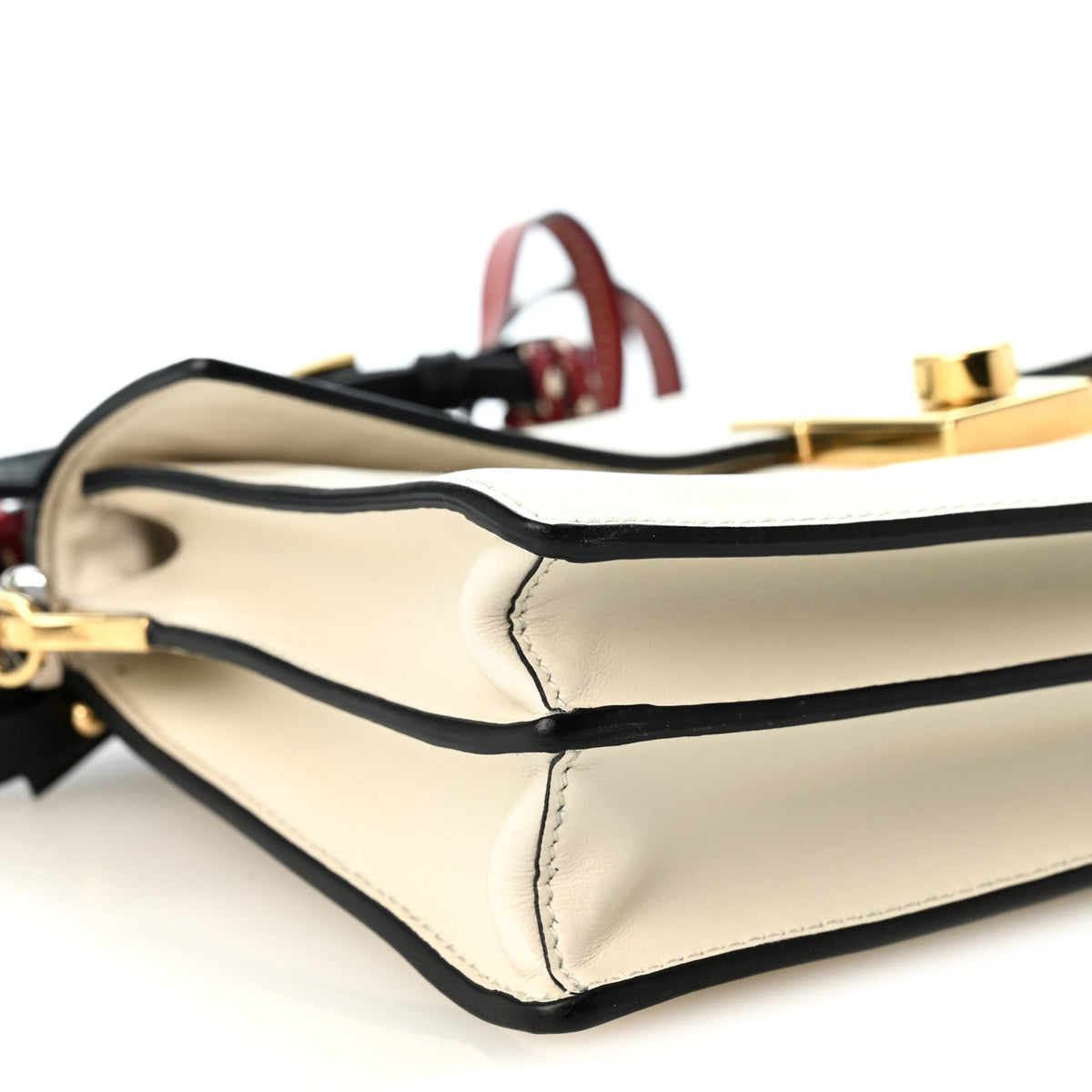 Calfskin Shoulder Bag - White