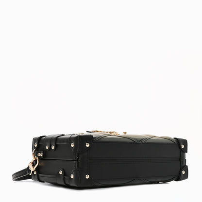 Lambskin Handbag - Black