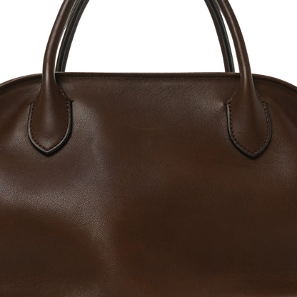 Calfskin Handbag - Brown