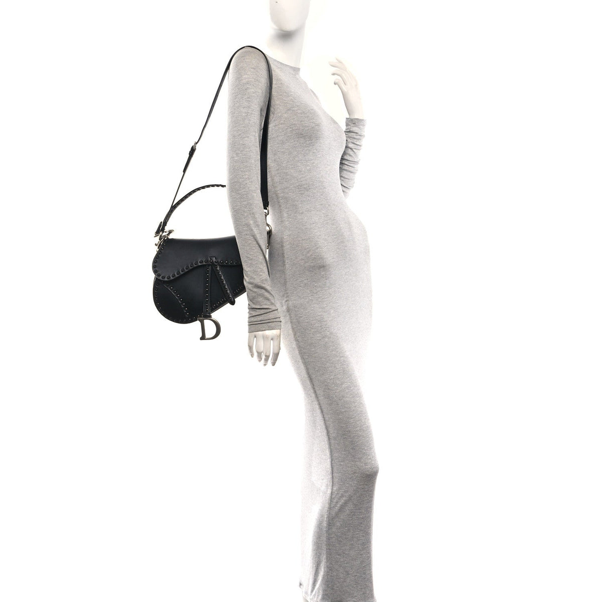 Calfskin Handbag - Black