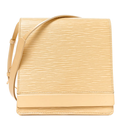 Epi Biarritz Vanilla Handbag
