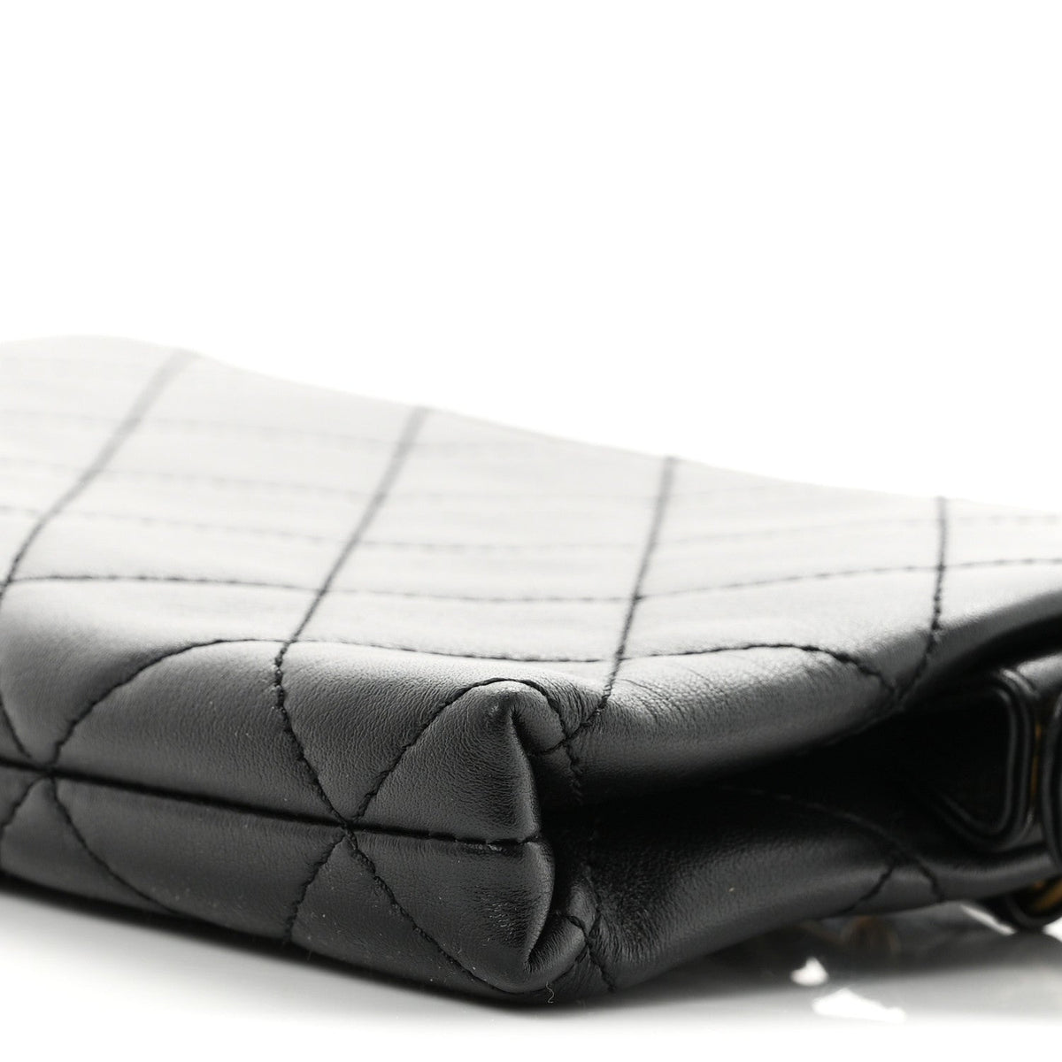 Calfskin Belt Bag - Black