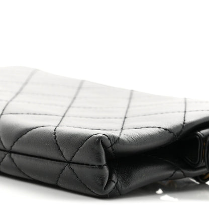 Calfskin Belt Bag - Black