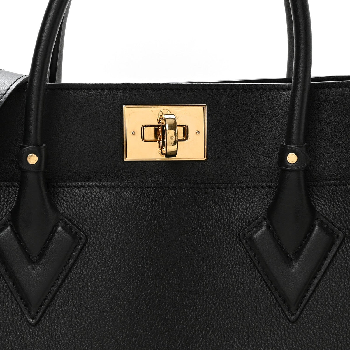 Calfskin Handbag - Black