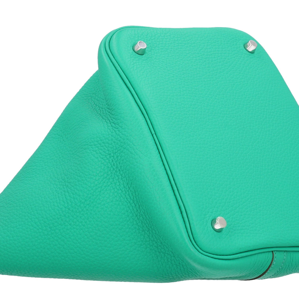Taurillon Clemence Picotin Lock Mm Menth Handbag
