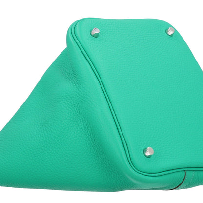 Taurillon Clemence Picotin Lock Mm Menth Handbag