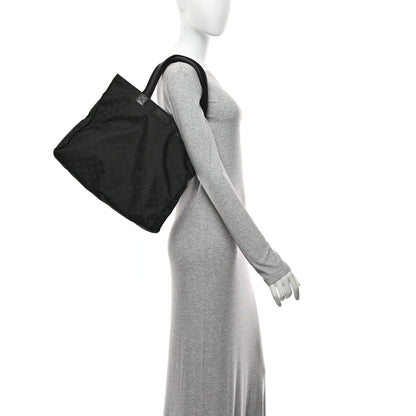 Nylon Tote Bag - Black