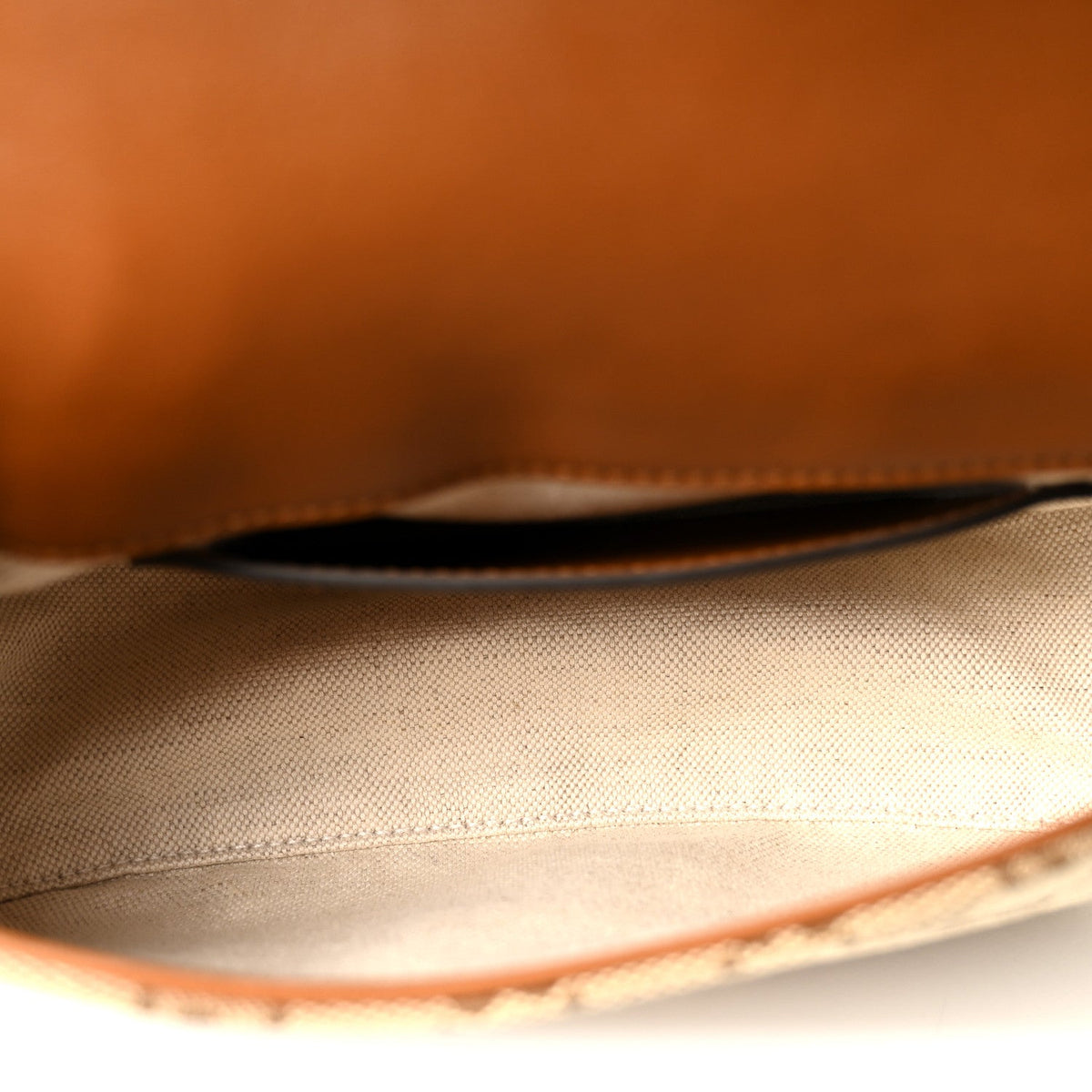 Small Calfskin Shoulder Bag - Beige