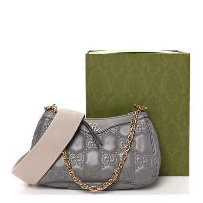 Calfskin Handbag - Grey