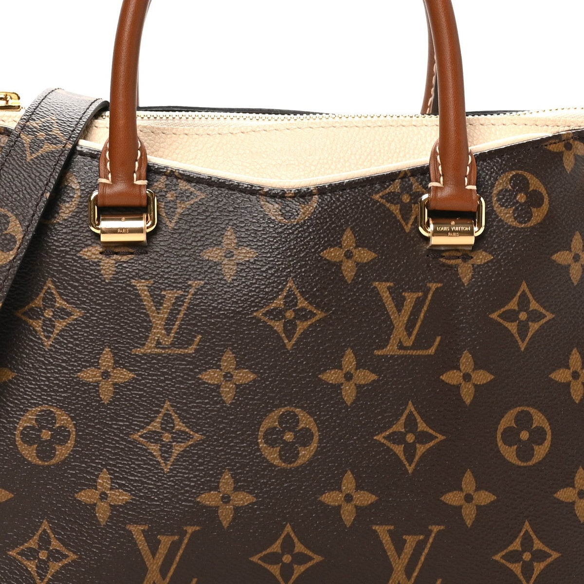 Monogram Pallas Full Bb Creme Handbag
