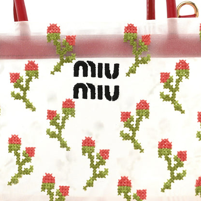 Mini Nappa Handbag - Red