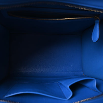 Mini Calfskin Travel Bag - Blue
