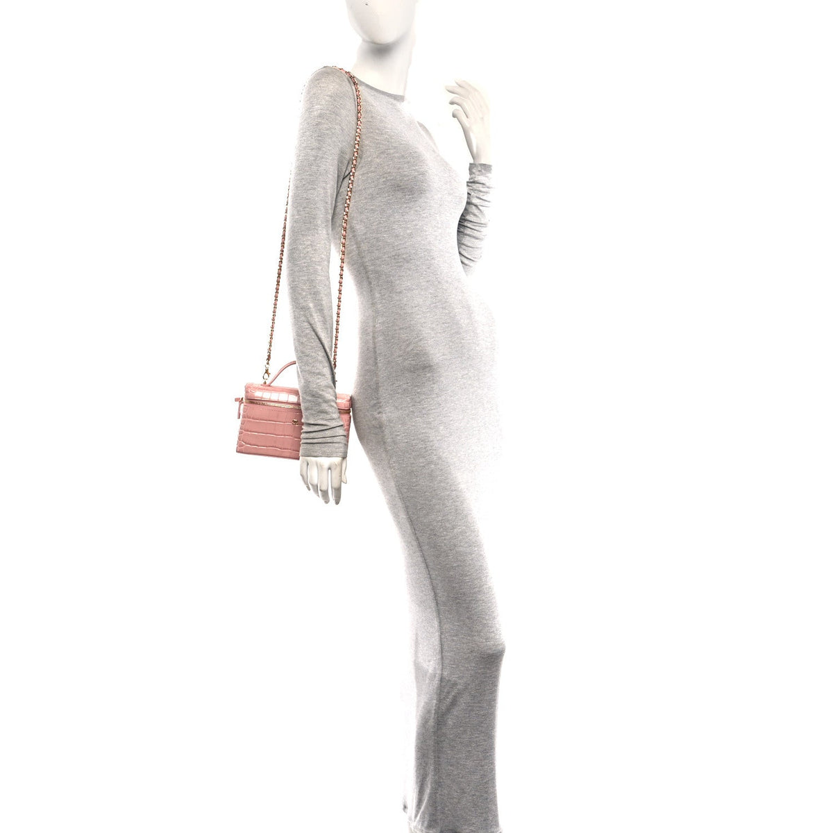 Calfskin Handbag - Pink