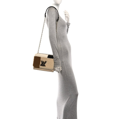 Monogram Epi Teddy Twist Mm Creme Handbag