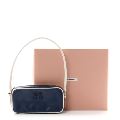 Mini Calfskin Handbag - Blue