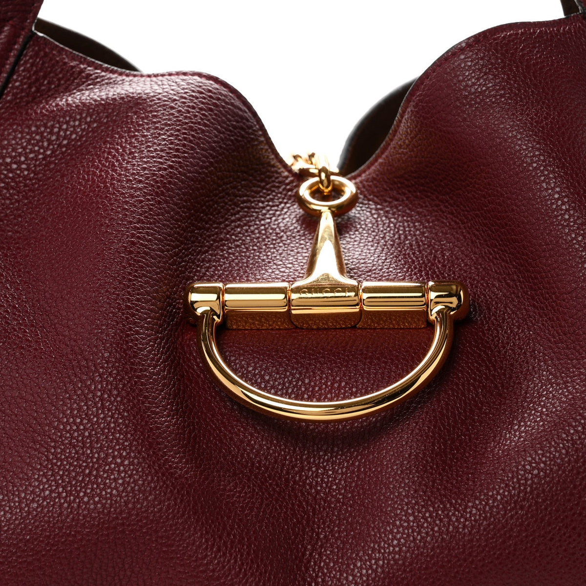 Maxi Calfskin Shoulder Bag - Red