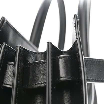 Small Calfskin Handbag - Black