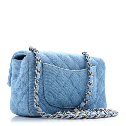 Mini Quilted Flap Shoulder Bag - Tan