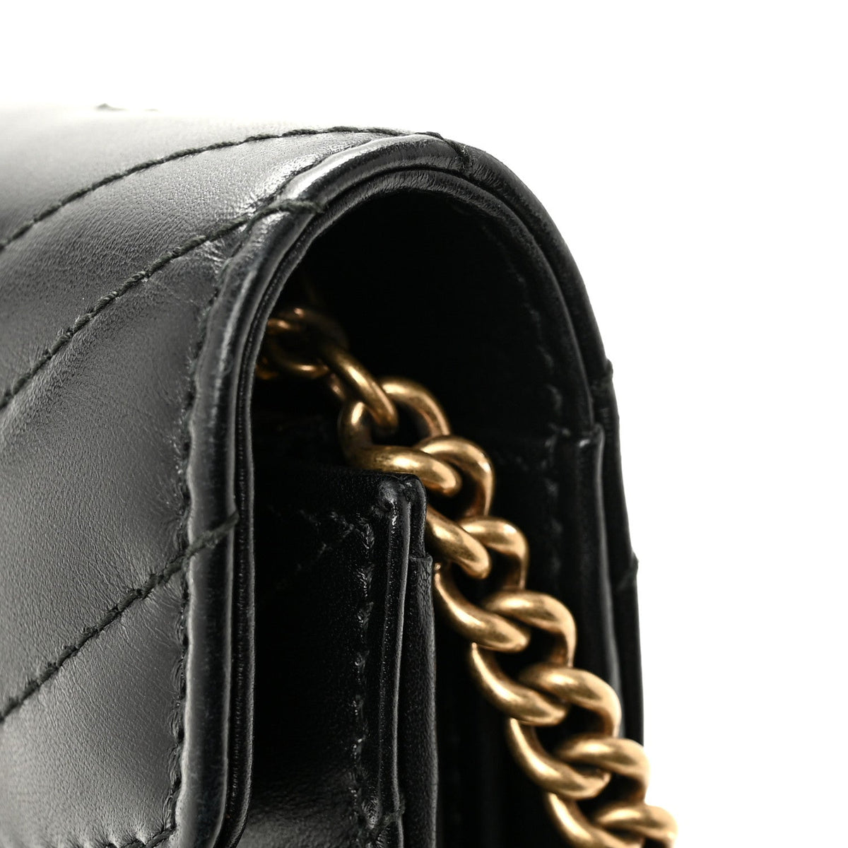 Calfskin Wallet Bag - Black