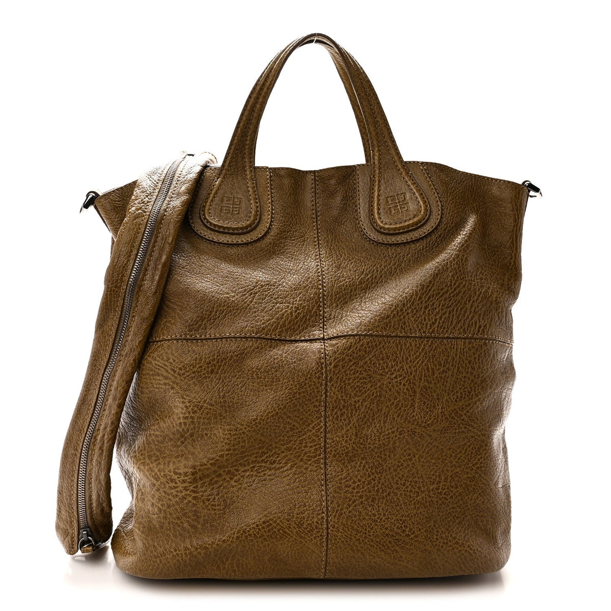 Lambskin Handbag - Light Green