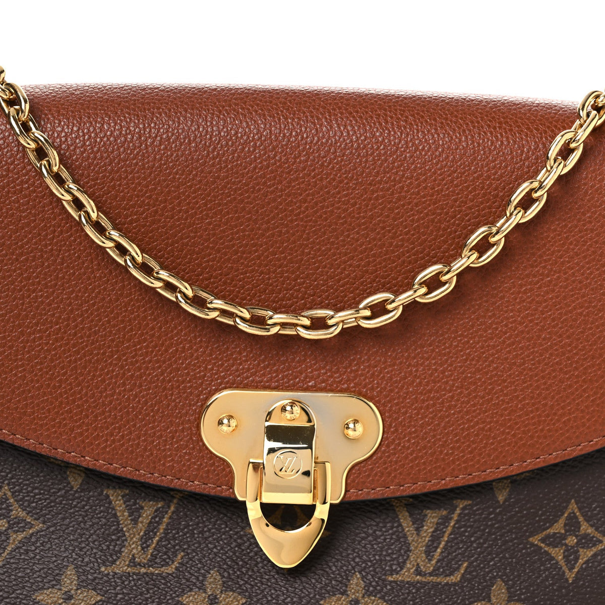 Monogram Saint Placide Caramel Handbag